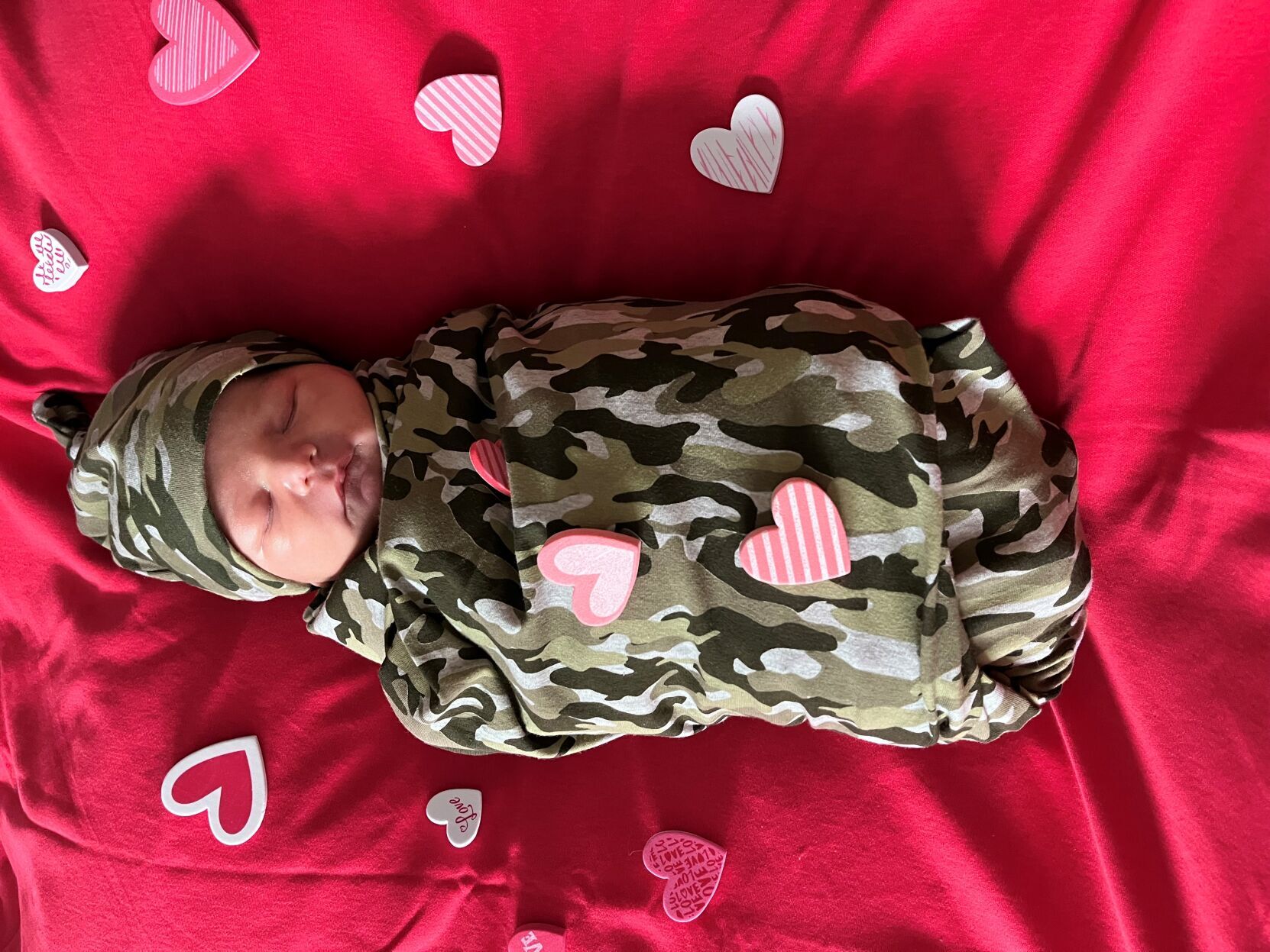 Parkridge East Hospital celebrates Valentine's Day with their tiniest patients